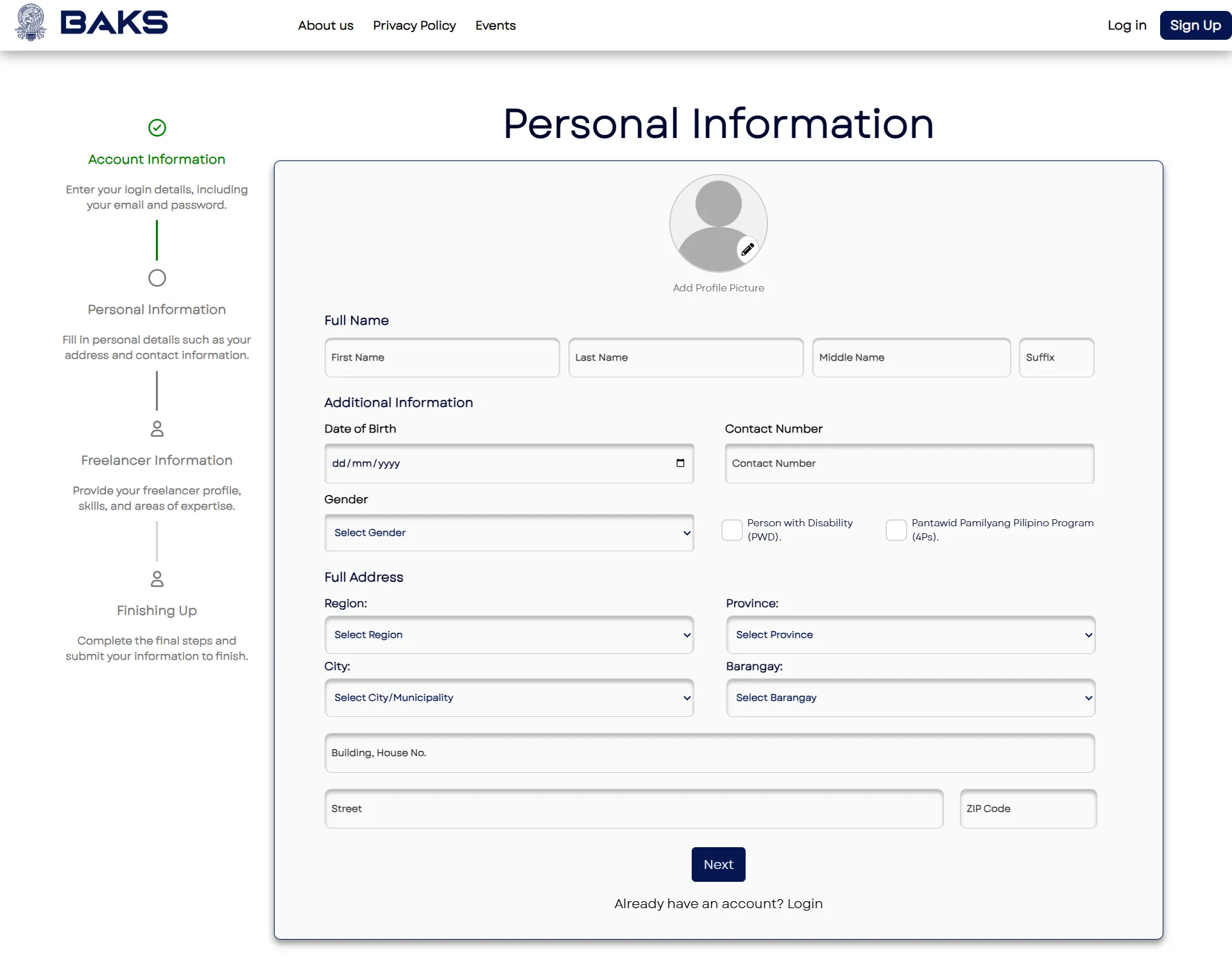 Digital Freelancer Profiling App screenshot (8/10)