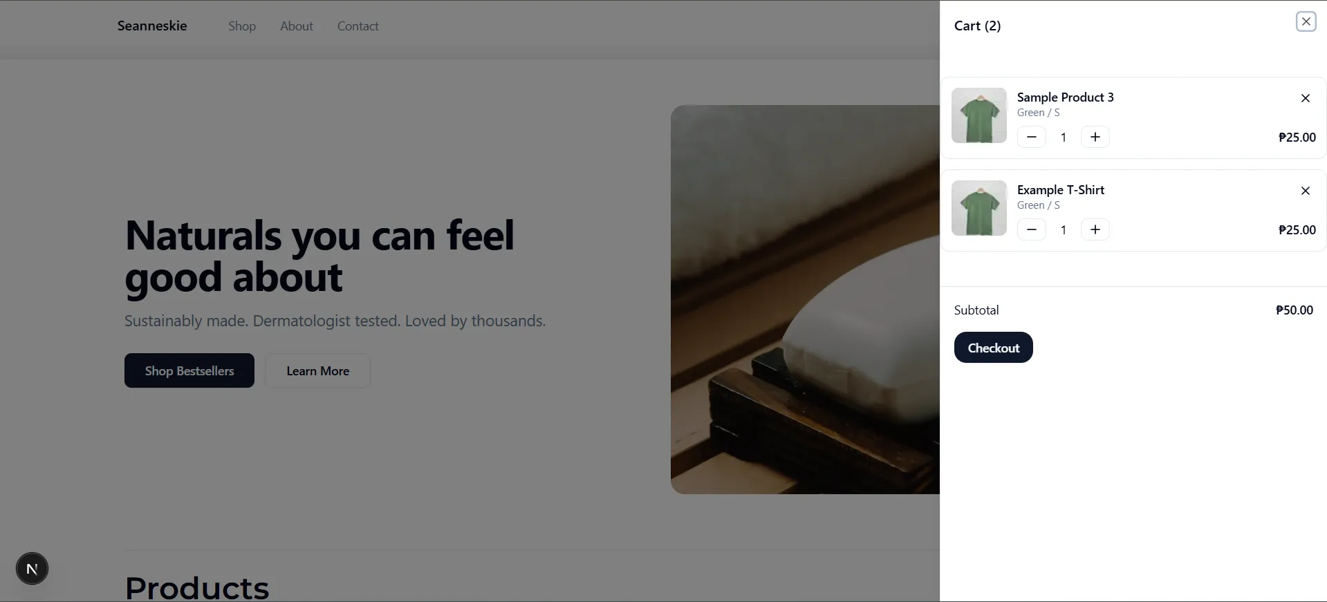Headless E-Commerce Mini-Store screenshot (5/5)