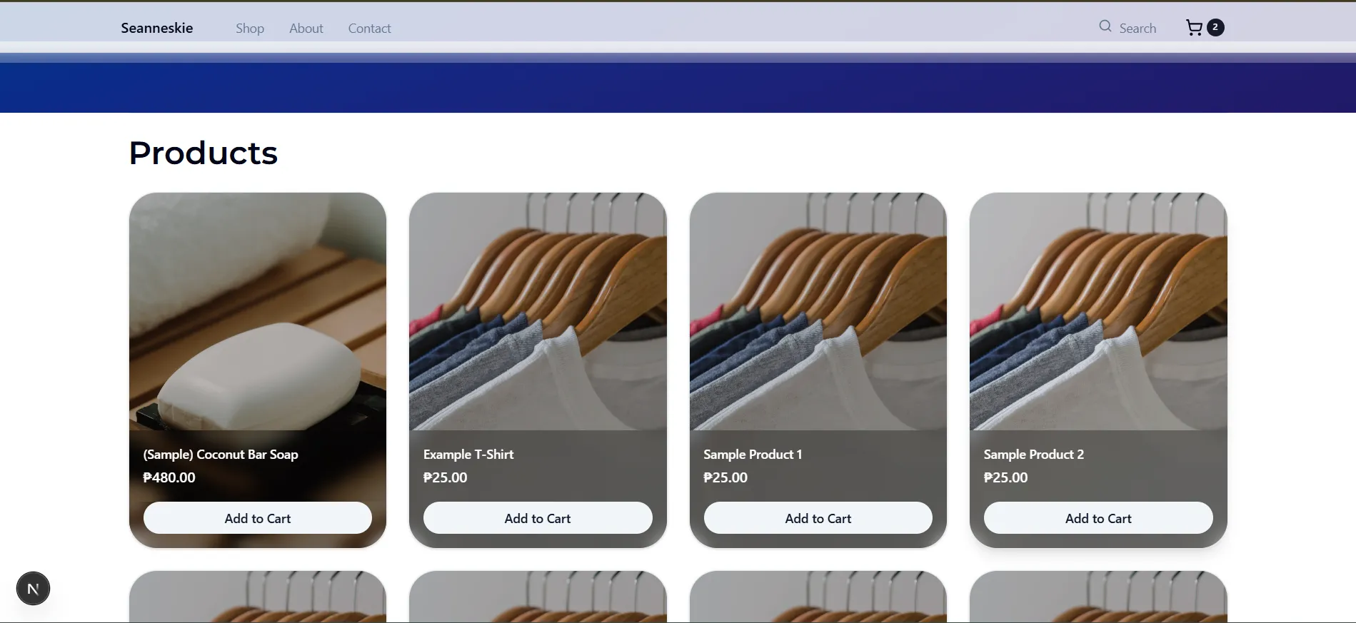 Headless E-Commerce Mini-Store screenshot (3/5)
