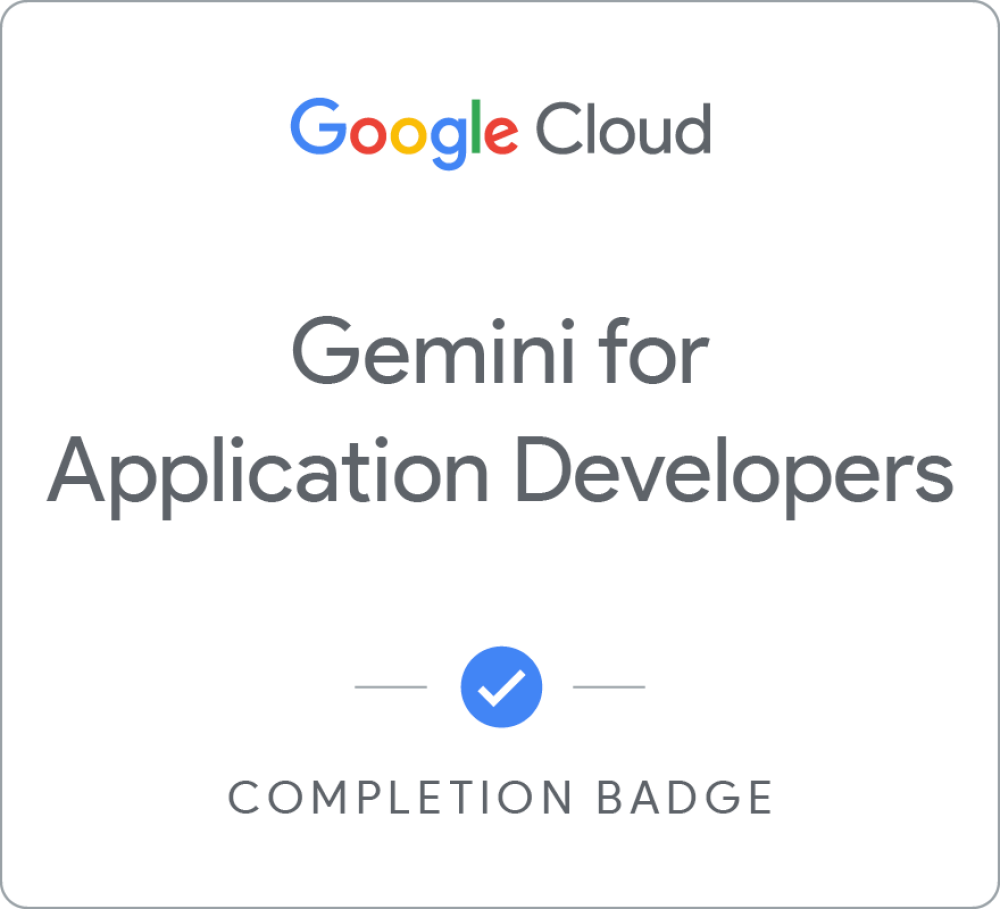 Gemini for Application Developers - Google Cloud preview